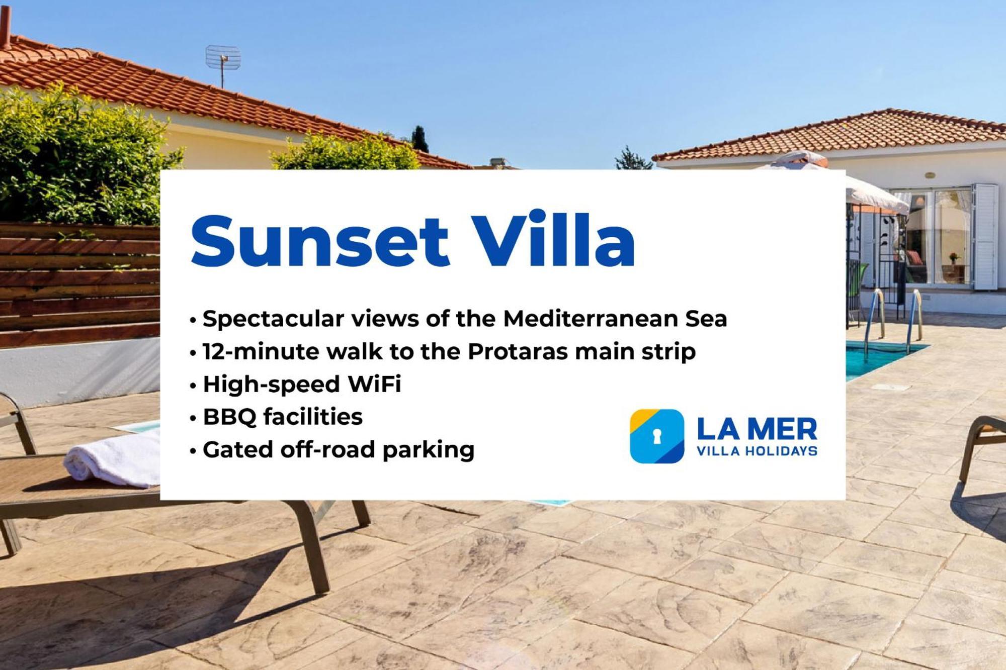 Sunset Villa Protaras Exterior foto